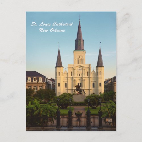 St Louis Cathedral New Orleans Postcard