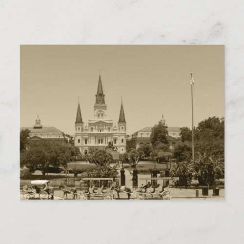 St Louis Cathedral New Orleans Postcard