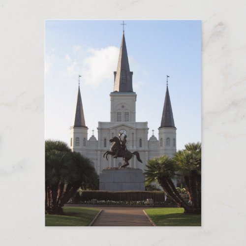 St Louis Cathedral New Orleans _ Postcard