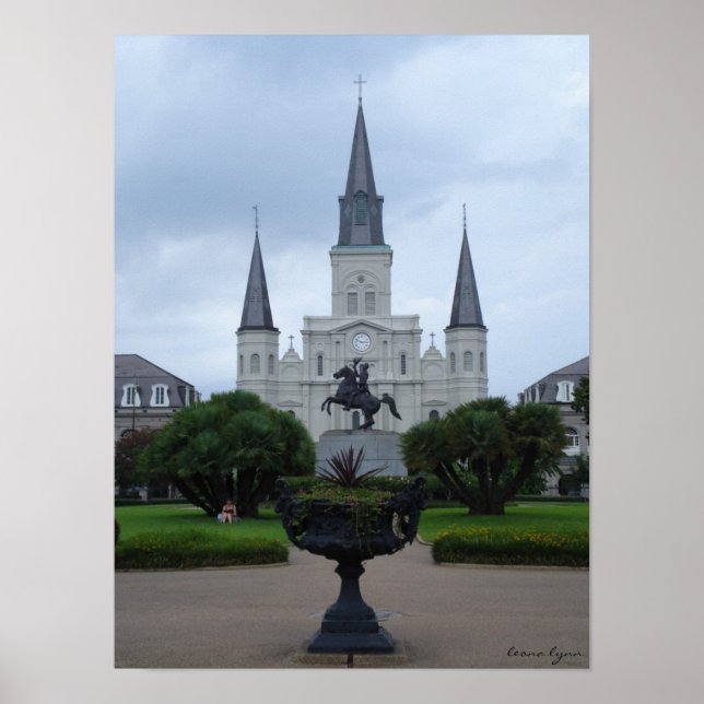 St. Louis Cathedral, New Orleans Poster (Front)