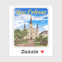 St Louis Cathedral New Orleans Watercolor
