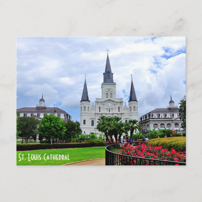 St. Louis Cathedral Postcard (Front)