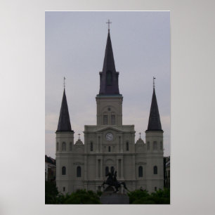St. Louis Cathedral Poster