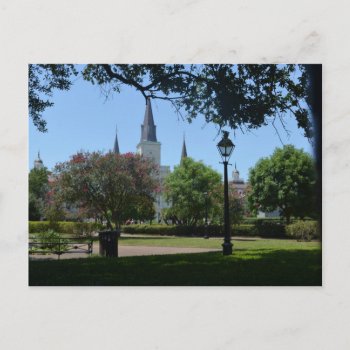 St. Louis Cathedral The French Quarter Postcard 2 by Captain_Panama at Zazzle