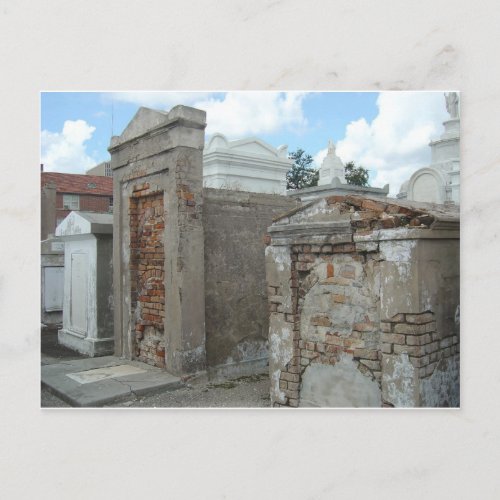 St Louis Cemetery 1  _ New Orleans Postcard