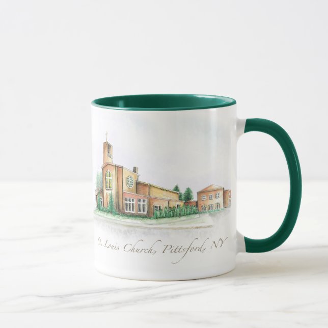 St Louis Church: Mug (Right)