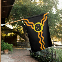 St. Louis City flag - Black Halloween