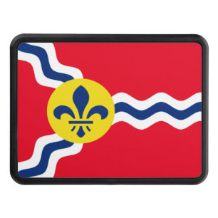 St. Louis city flag Hitch Cover