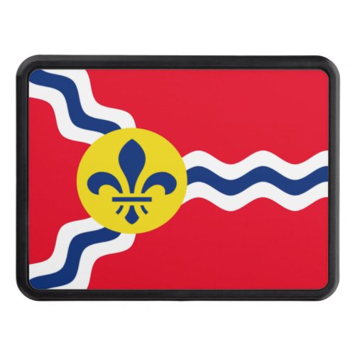 St Louis city flag Hitch Cover