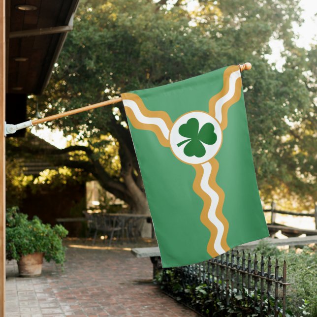 St Louis City flag - Irish flag (In SItu)