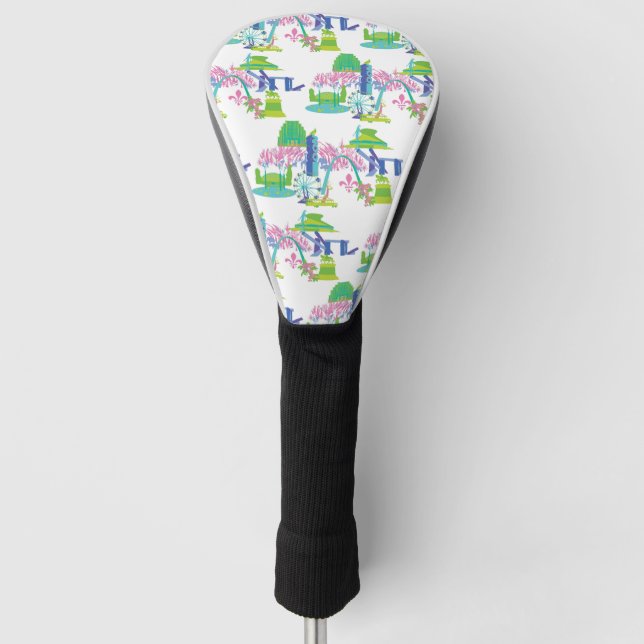 St. Louis City Landmark Golf Driver Club Cover (Front)
