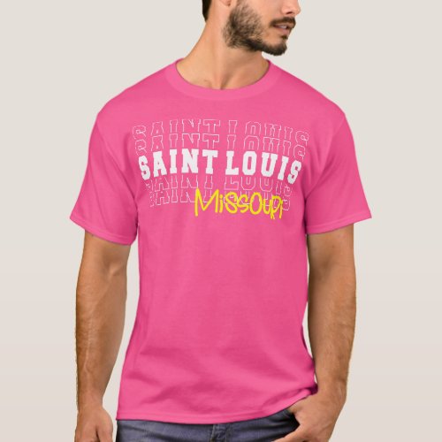 St Louis city Missouri St Louis MO T_Shirt
