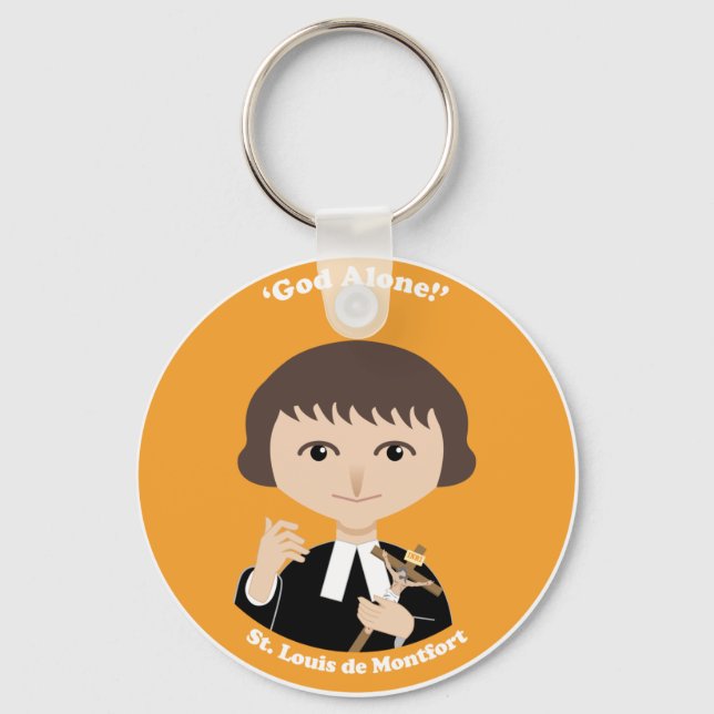 St. Louis de Montfort Keychain (Front)