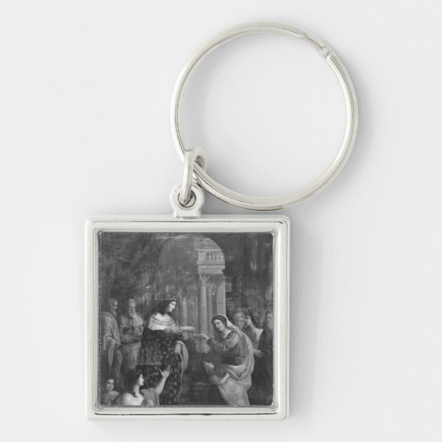 St. Louis  distributing alms Keychain (Front)