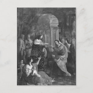 St. Louis  distributing alms Postcard