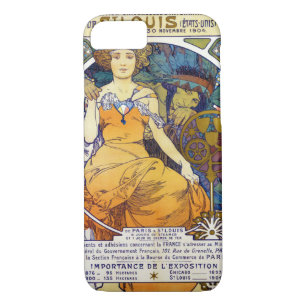 St. Louis Exhibition, Mucha iPhone 8/7 Case