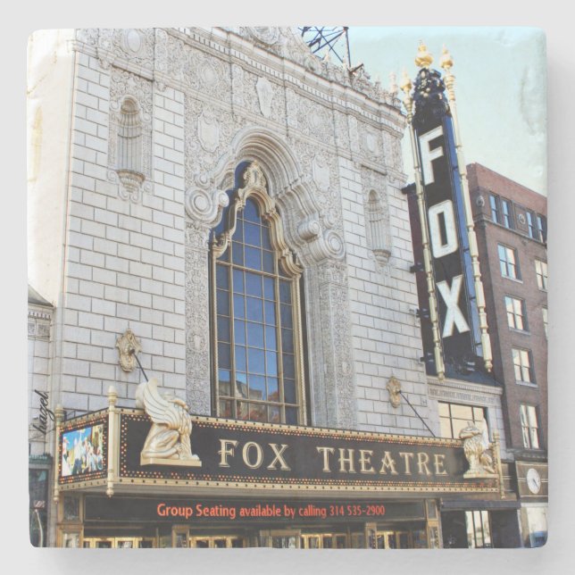 St. Louis,Fabulous Fox Theatre,Saint Louis Coaster (Front)