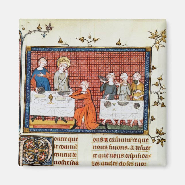 St. Louis Feeding,'Life and Miracles St. Magnet (Front)