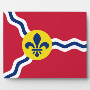 St. Louis Flag Plaque