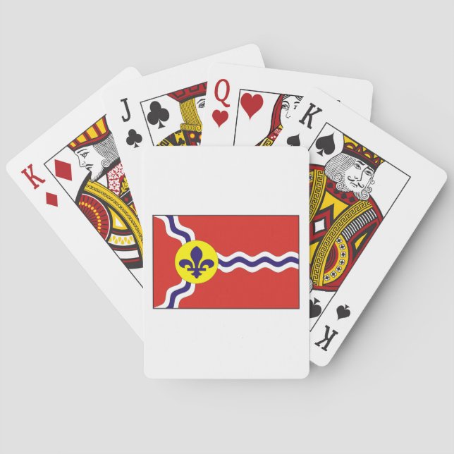 St Louis Flag Poker Cards (Back)