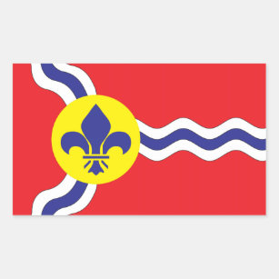 St Louis Flag Stickers & Sticker Designs | Zazzle