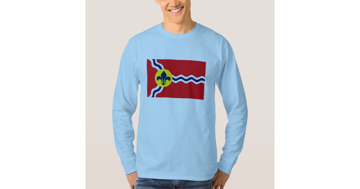 St. Louis Flag T-shirt | Zazzle