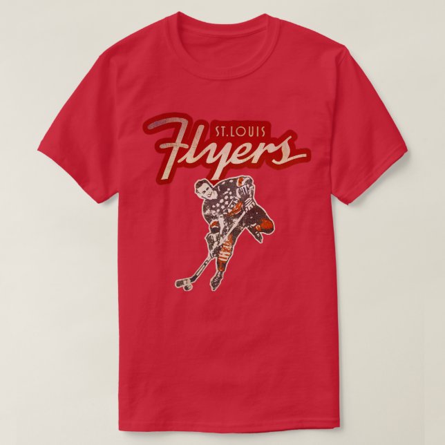 St Louis Flyers Hockey T-Shirt (Design Front)