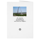 St. Louis Gateway Arch Cards (Back)