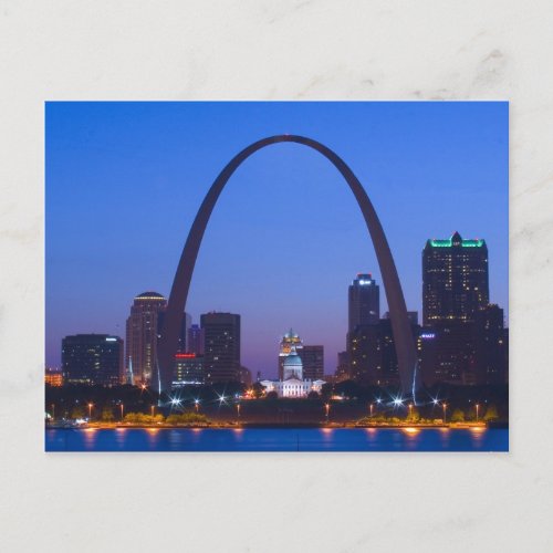 St Louis Gateway Arch Postcard