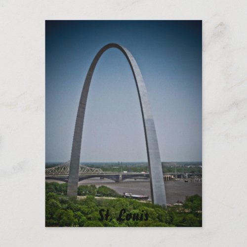St Louis Gateway Arch Postcard