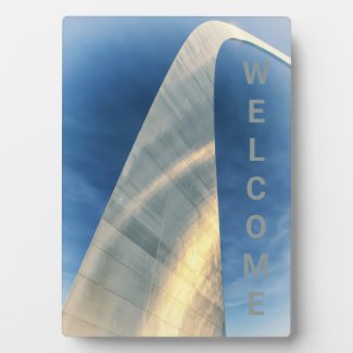 St Louis Gateway Arch Welcome Plaque