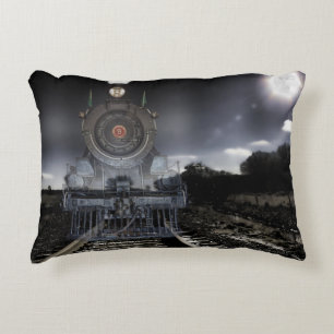 St. Louis Ghost Train Accent Pillow