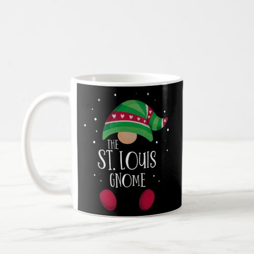 St  Louis Gnome Family Matching Christmas Pajamas  Coffee Mug