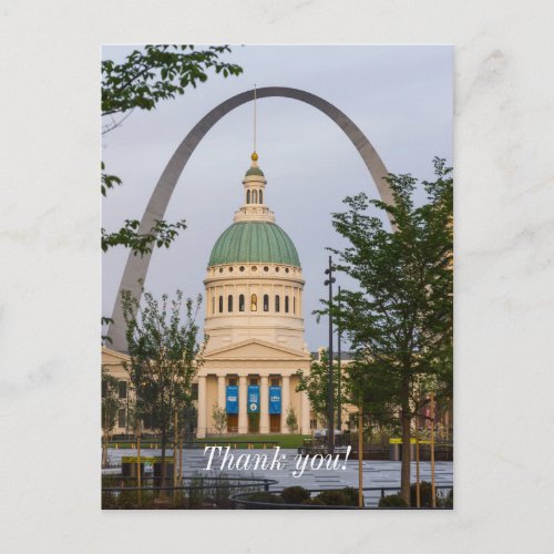 St Louis History Postcard