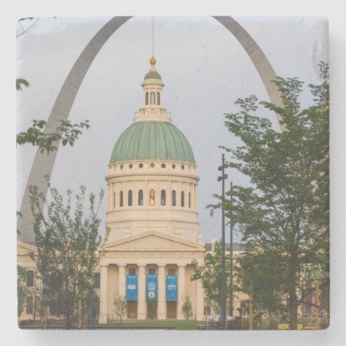 St Louis History Stone Coaster