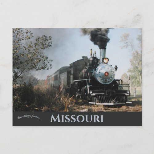 St Louis Iron Mountain  Southern Railway Missouri Postcard