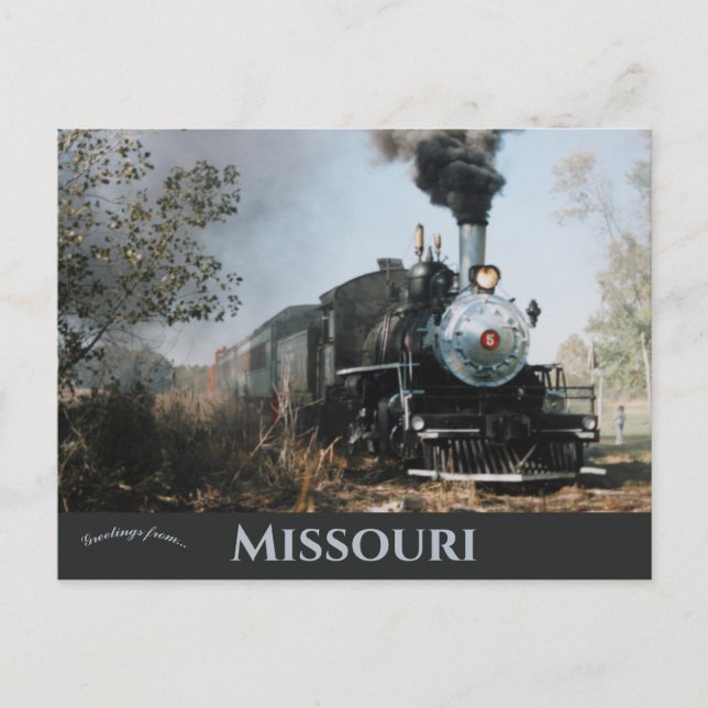 St Louis Iron Mountain & Southern Railway Missouri Postcard (Front)