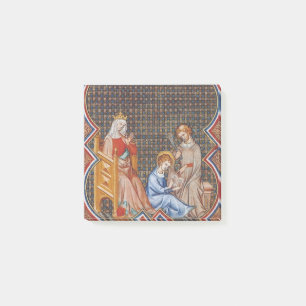 St. Louis IX of France Patron of Kings Art Post-it Notes