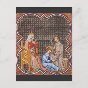 St. Louis IX of France Patron of Kings Postcard