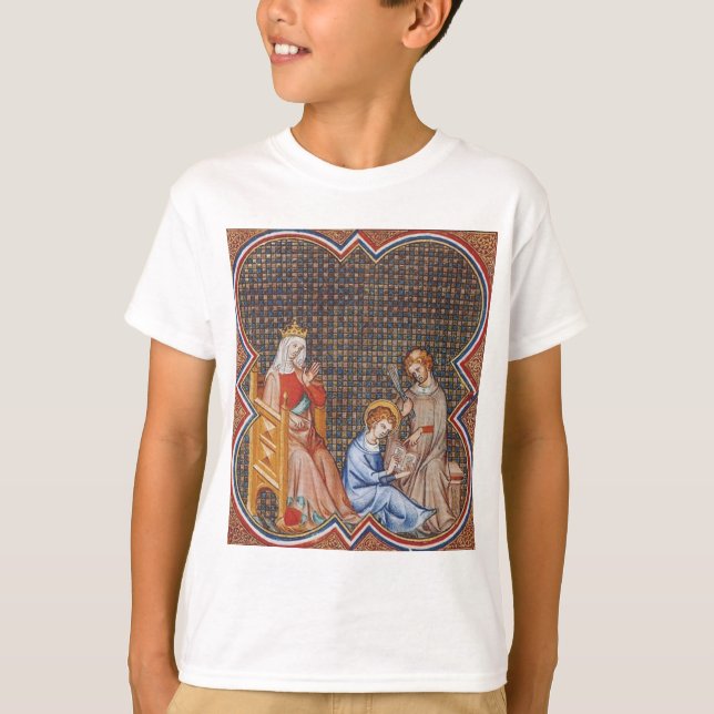 St. Louis IX of France Patron of Kings T-Shirt (Front)