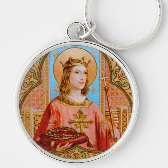 St. Louis IX the King (BK 004) Keychain (Front)