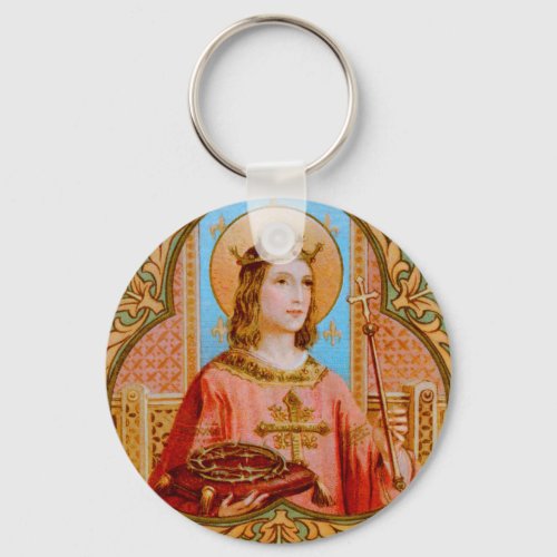 St Louis IX the King BK 004 Keychain