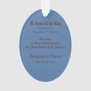 St. Louis IX the King (PM 05) Acrylic Ornament