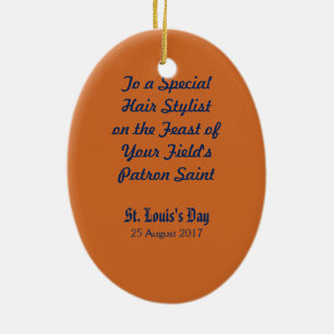St. Louis IX the King (PM 05) Ceramic Ornament