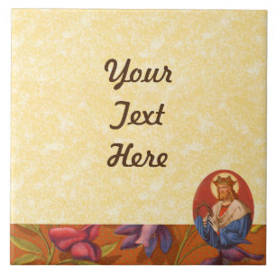 St. Louis IX the King (PM 05) DIY Design Ceramic Tile
