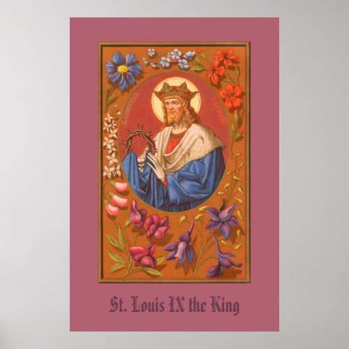 St Louis IX the King PM 05 Poster 1