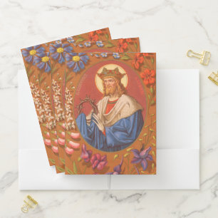 St. Louis IX the King (PM 05) (Style 2) Pocket Folder