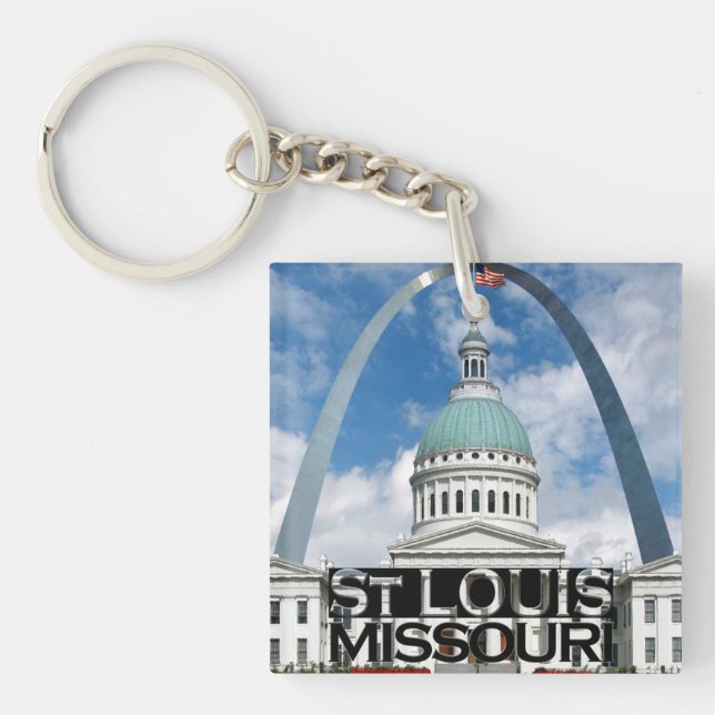St Louis Keychain (Front)