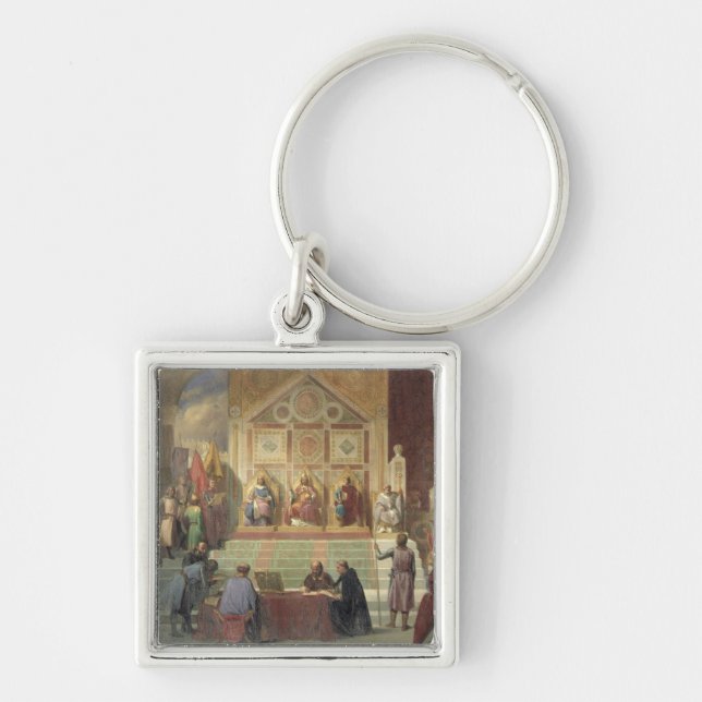 St. Louis  King of France Keychain (Front)
