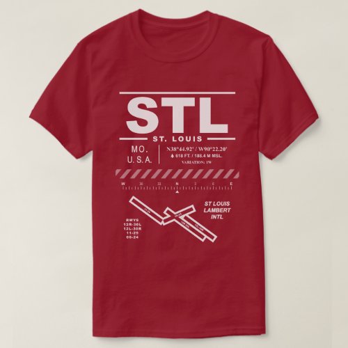 St Louis Lambert International Airport STL T_Shirt